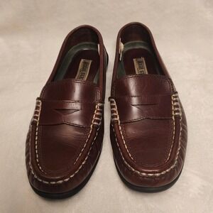 High Sierra Brown Leather Loafers